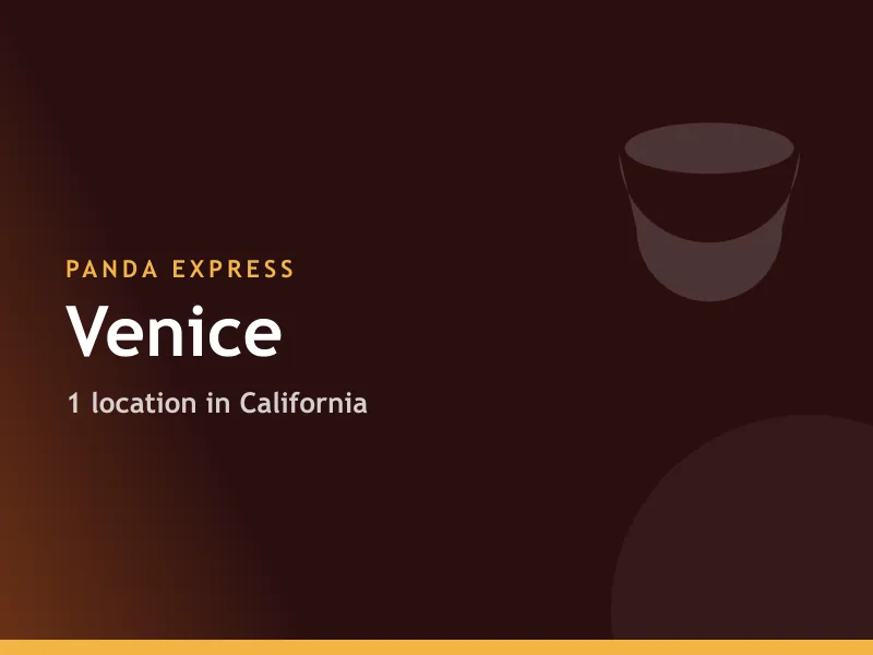 Panda Express Venice, CA