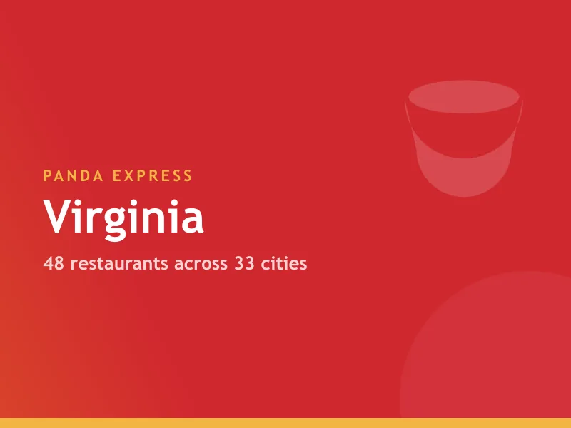 Panda Express locations in Virginia