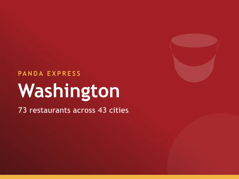 Panda Express locations in Washington