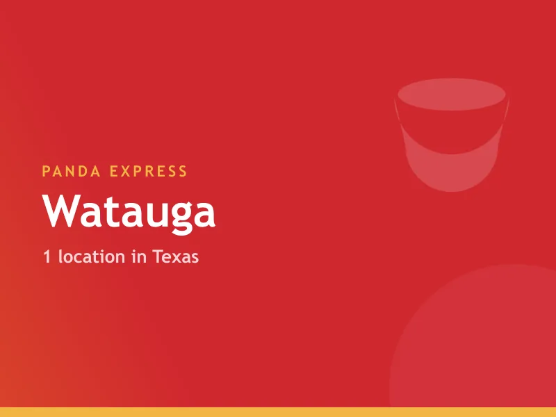 Panda Express Watauga, TX