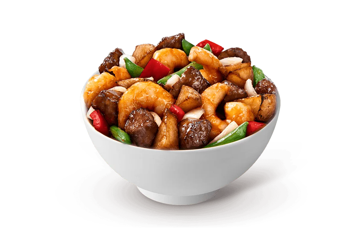 Panda Express Wok Seared Steak & Shrimp