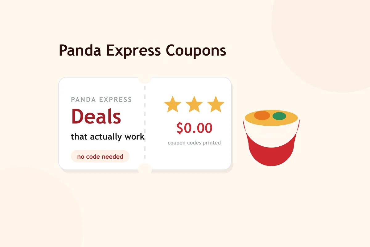Panda Express coupons and promo codes